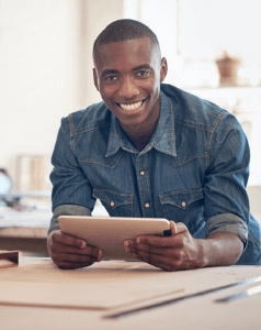 Guy with Tablet Guy With Tablet